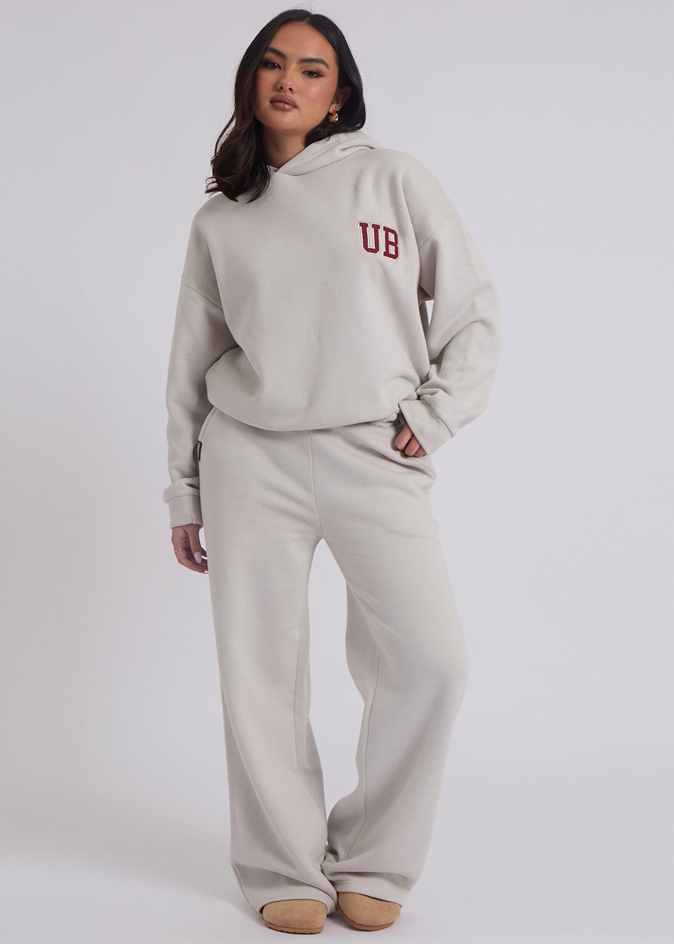 Urban Bliss Grey Oversized Hoodie