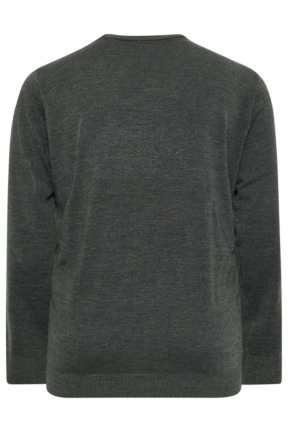 BadRhino Grey Crew Neck Jumper