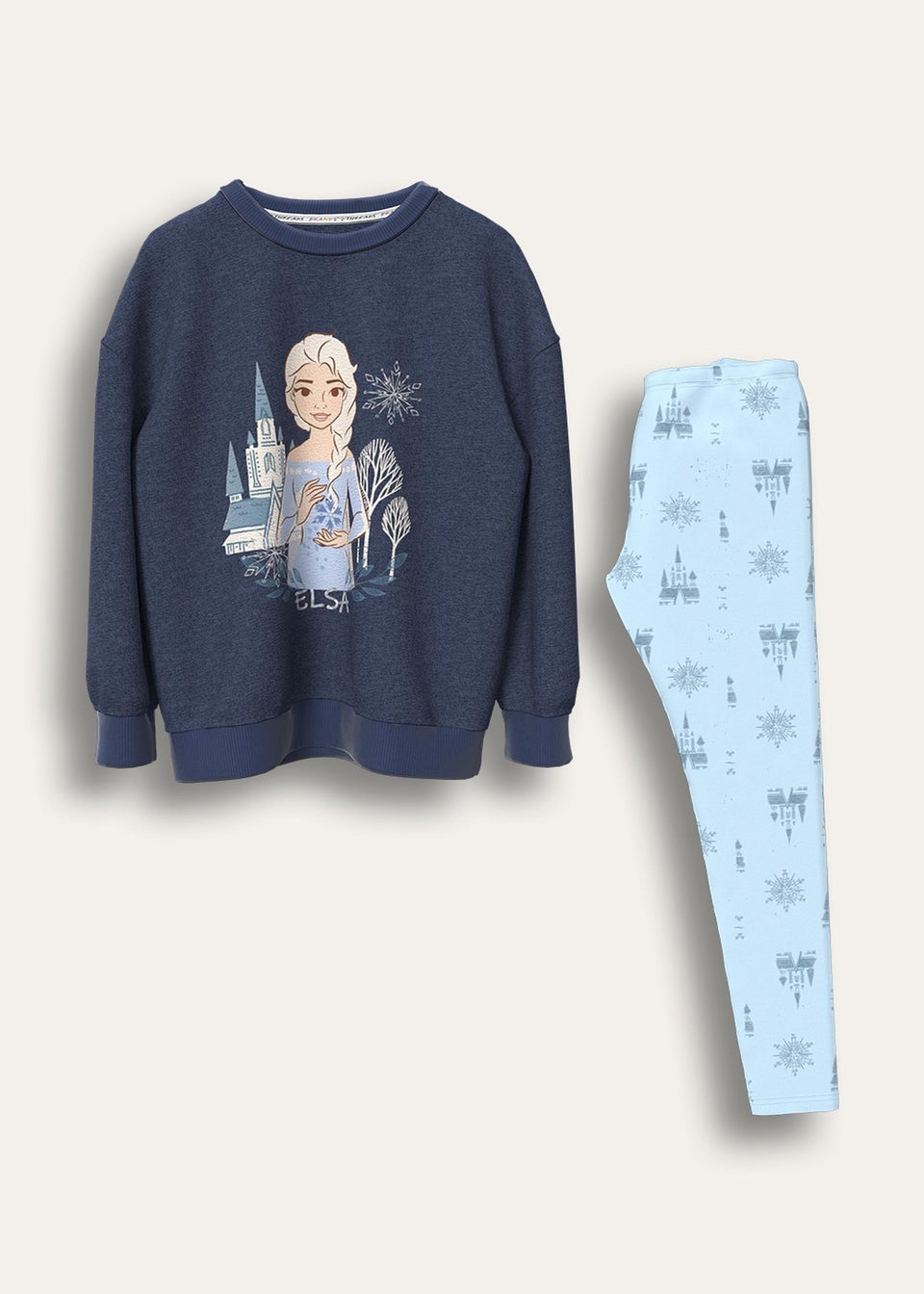 Frozen Blue Top & Leggings Set (Ages 2 Years- 6 Years)