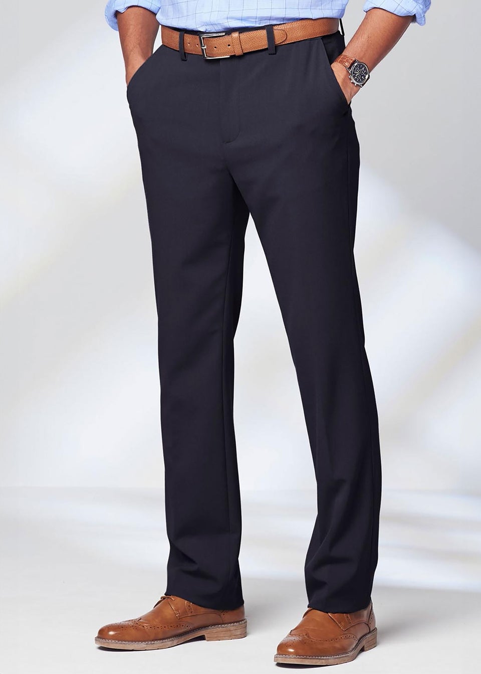 Cotton Traders Midnight Ultra Comfort 4 Way Stretch Trousers