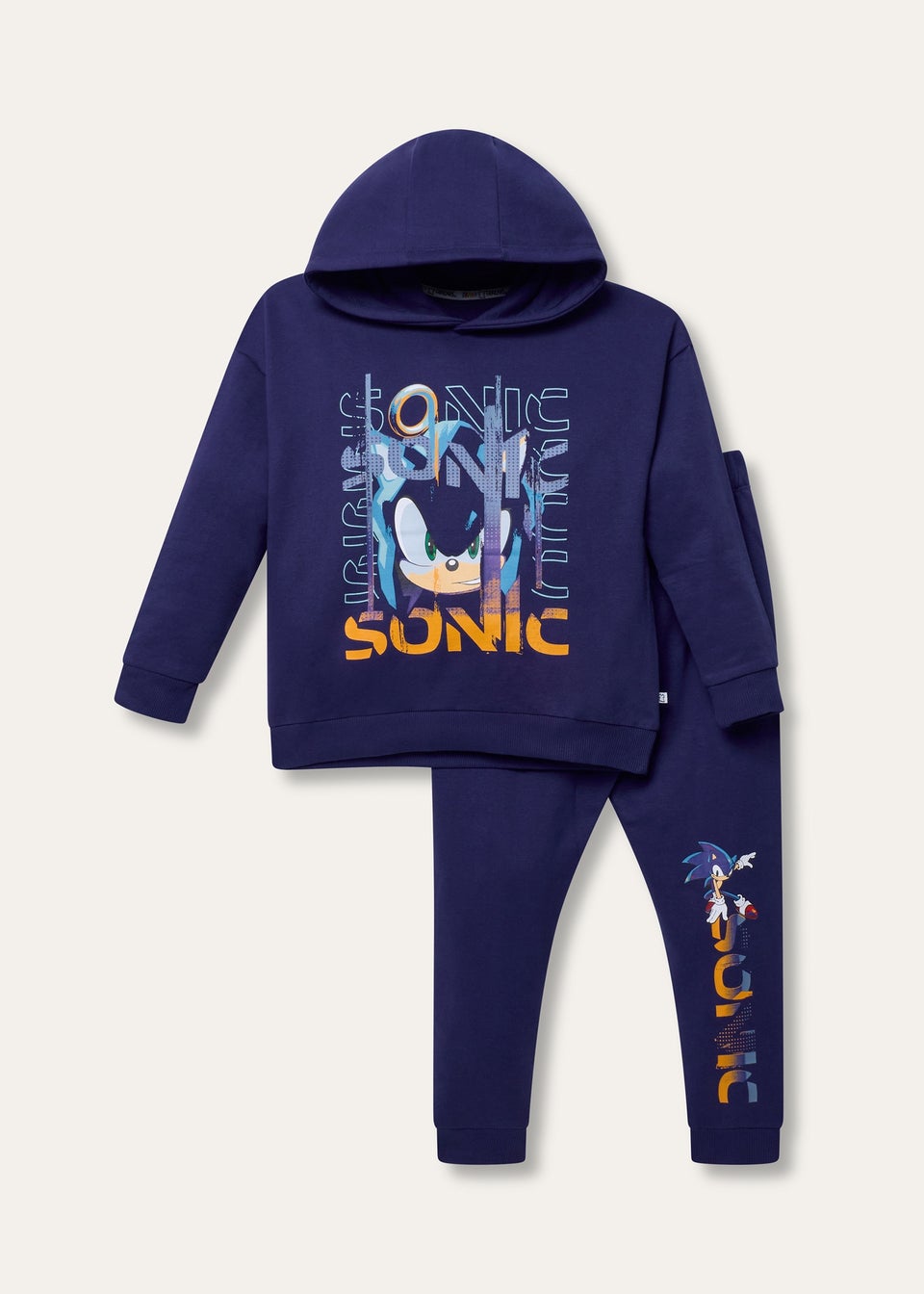 Sonic The Hedghehog Blue Jogger Set (Ages 4-8 Years)