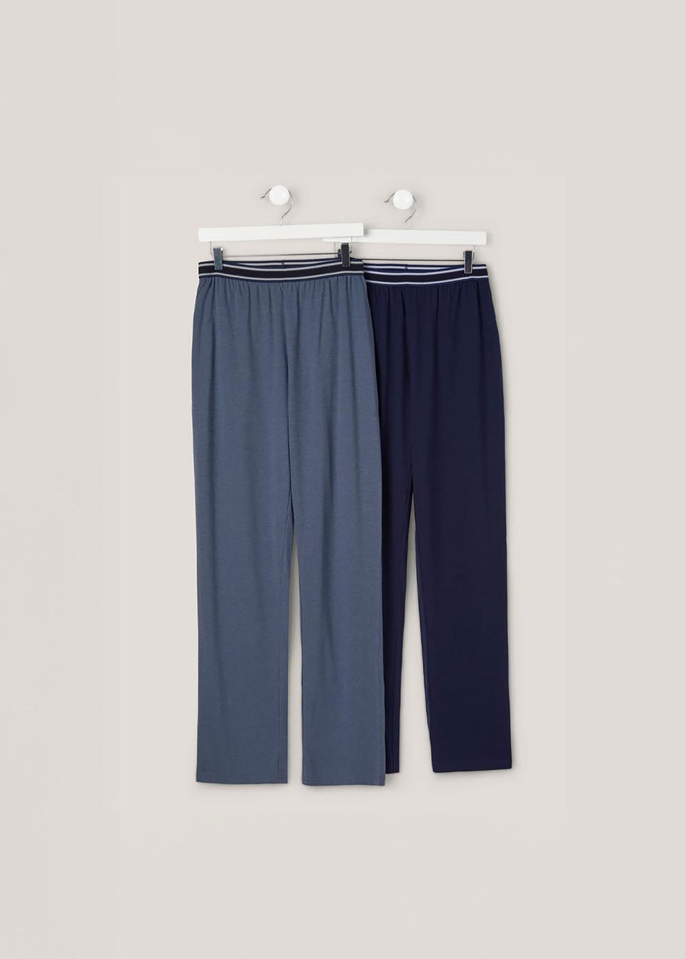 Cotton Traders Multi 2 Pack Cotton Rich PJ Bottoms