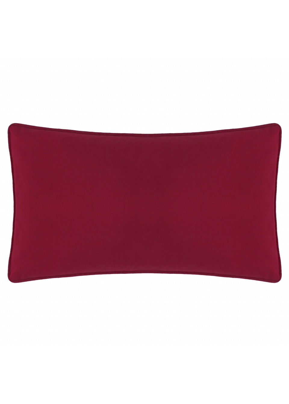 Furn Joy To All Embroidered Velvet Snow Berry Cushion