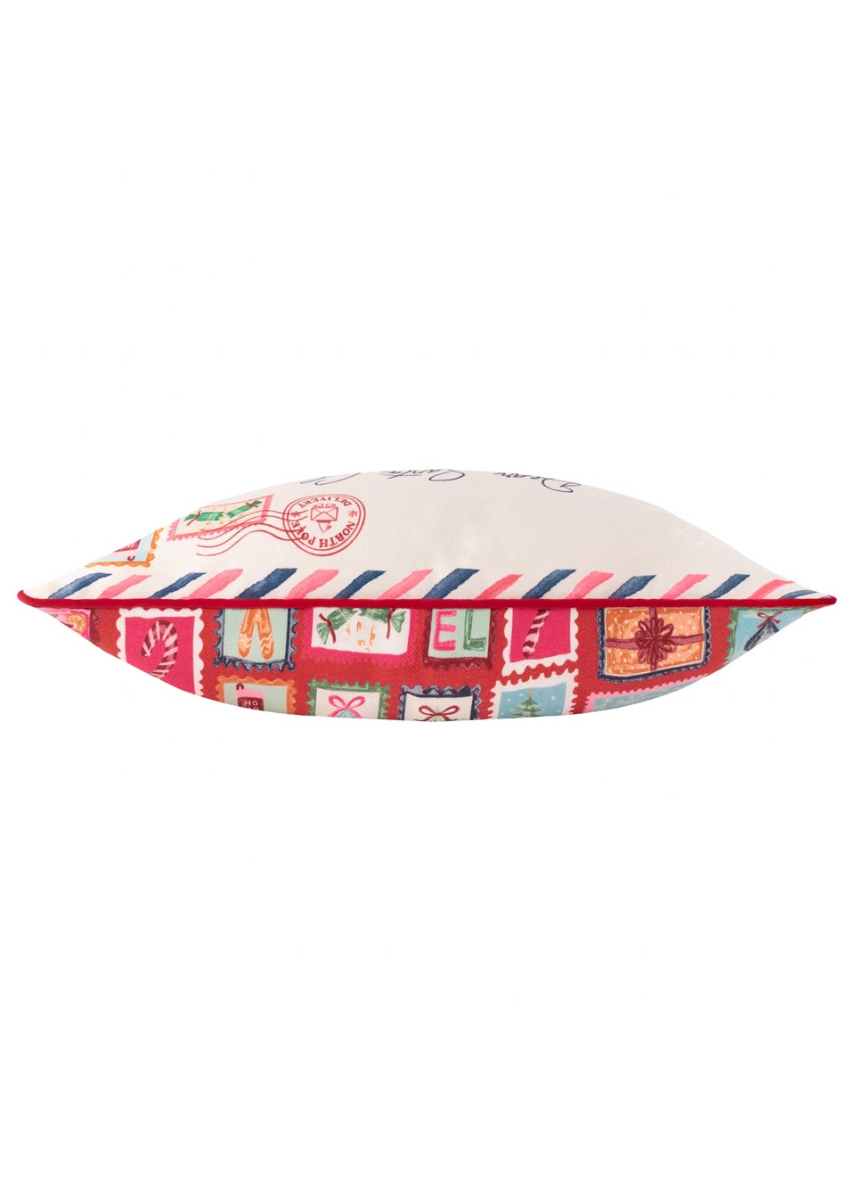 Furn Dear Santa Printed Reversible Multi Cushion