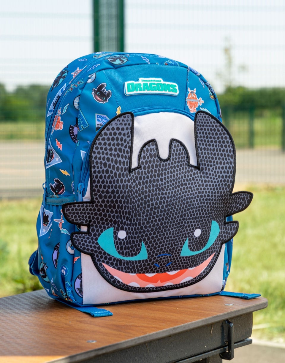 How to Train Your Dragon Kids Multicoloured Toothless Backpack