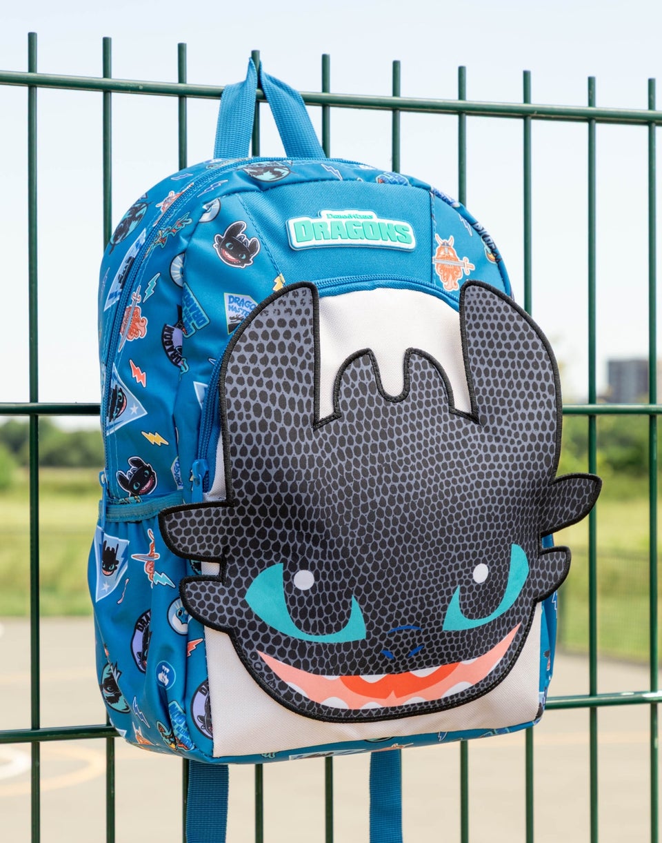 How to Train Your Dragon Kids Multicoloured Toothless Backpack