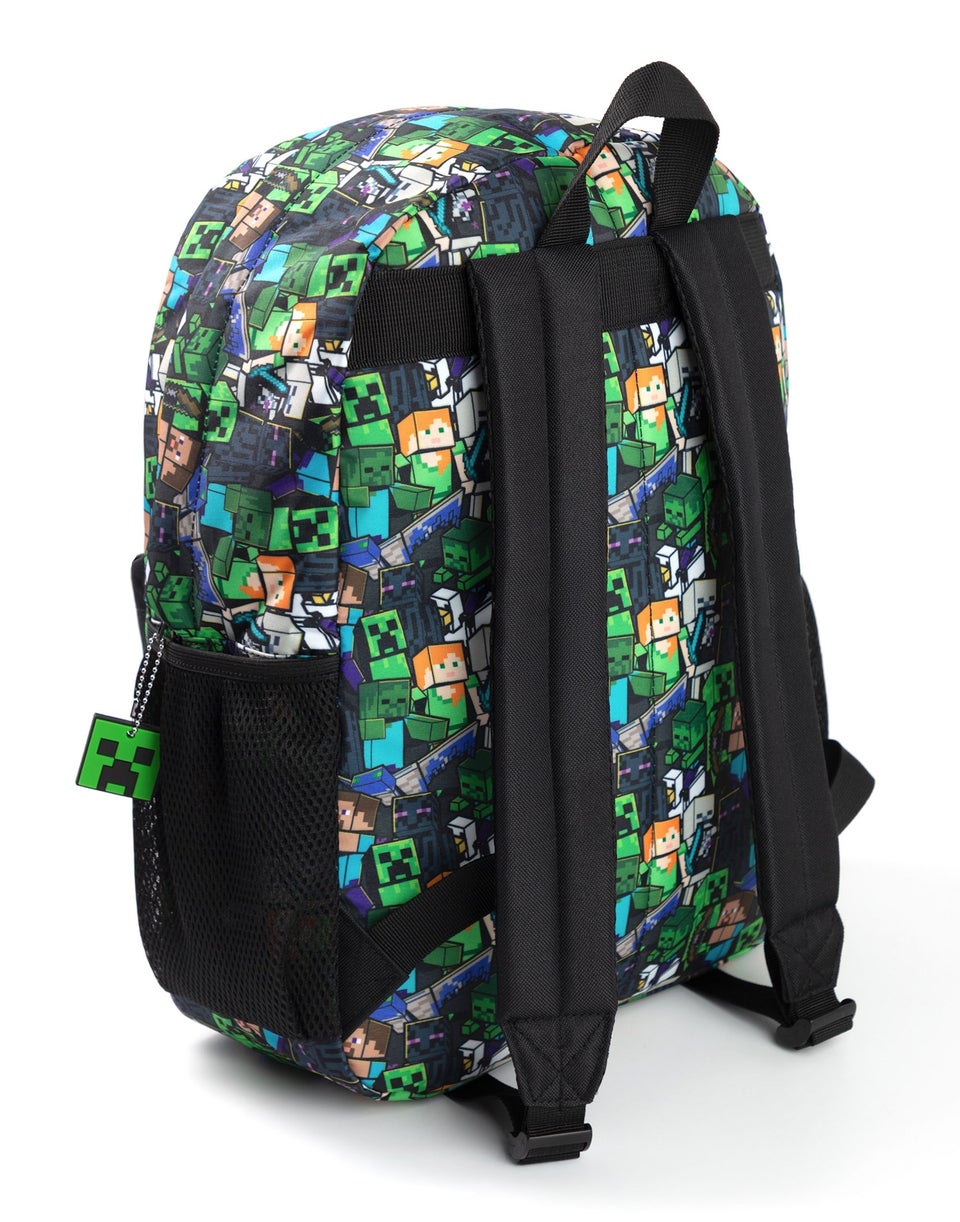 Minecraft Kids Multicoloured Movie Backpack