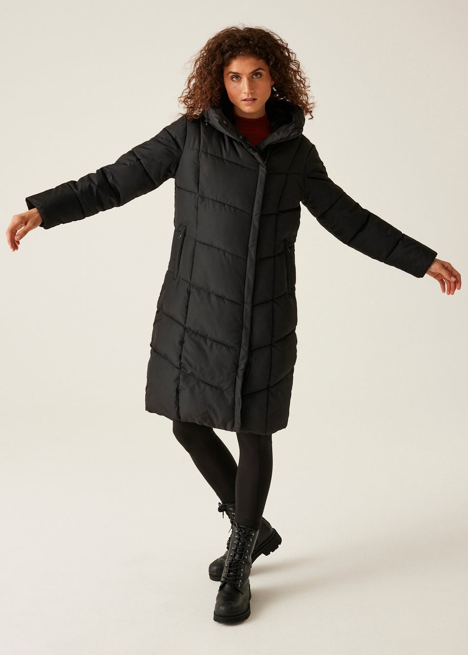 Regatta Black Nurie Water Repellent Jacket