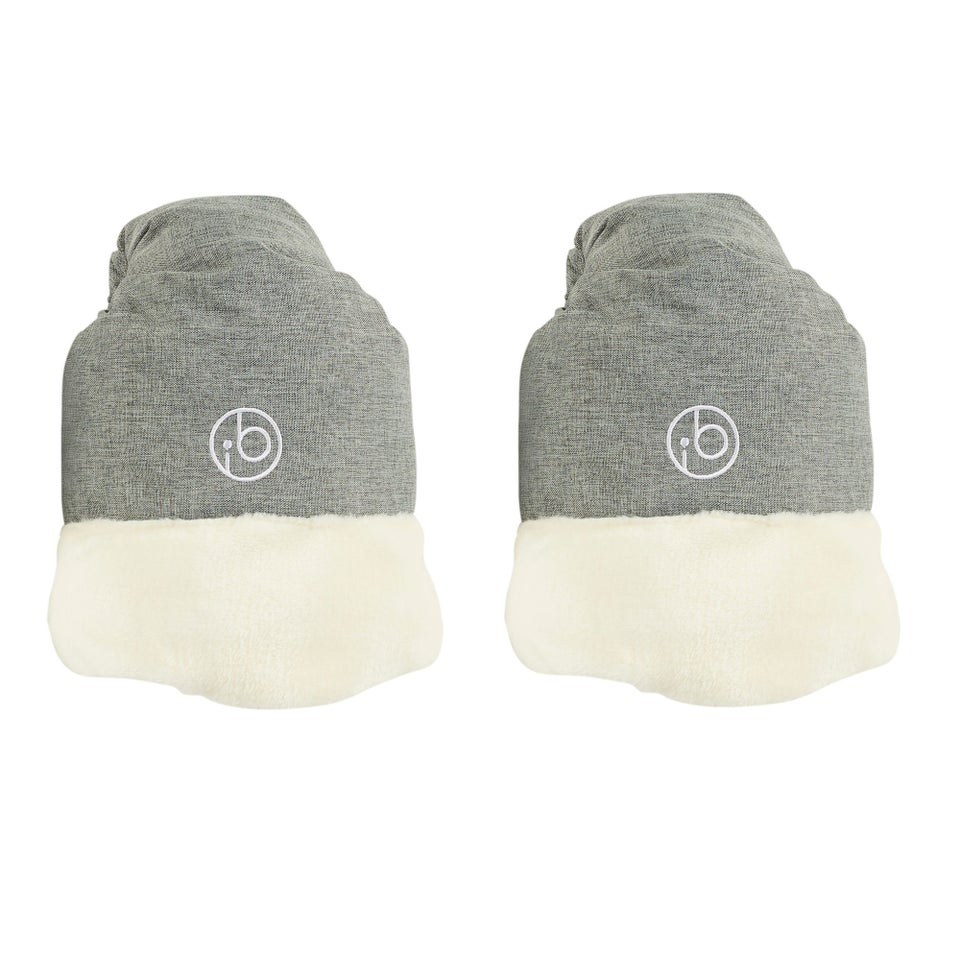 Ickle Bubba Grey Pram Mitts