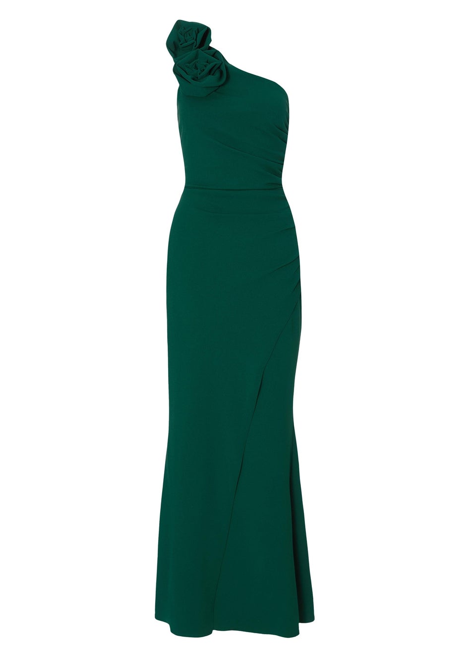 Quiz Green Corsage Maxi Dress