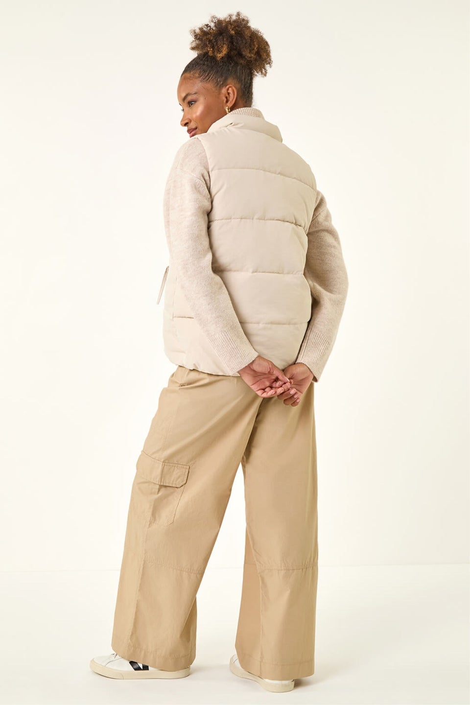 Roman Stone Diamond Padded Gilet