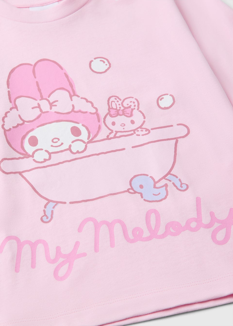 Hello Kitty Girls Pink My Melody Pyjama Set (5-13yrs)