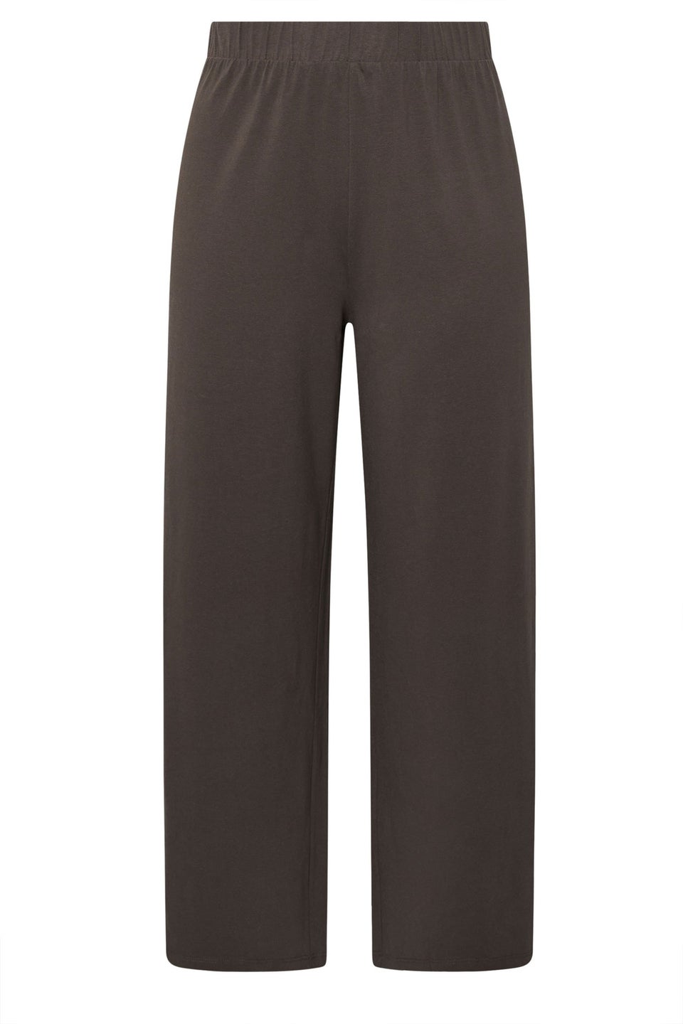 Yours Curve Brown Wide Leg Leggings