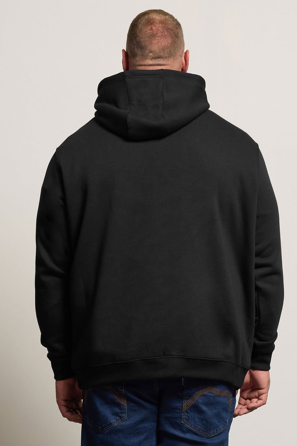 BadRhino Black Eagle Graphic Print Hoodie