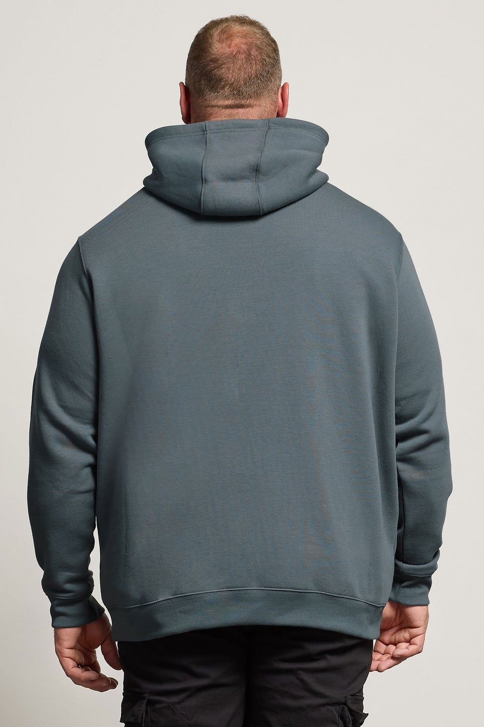 BadRhino Storm Blue Zip Through Hoodie