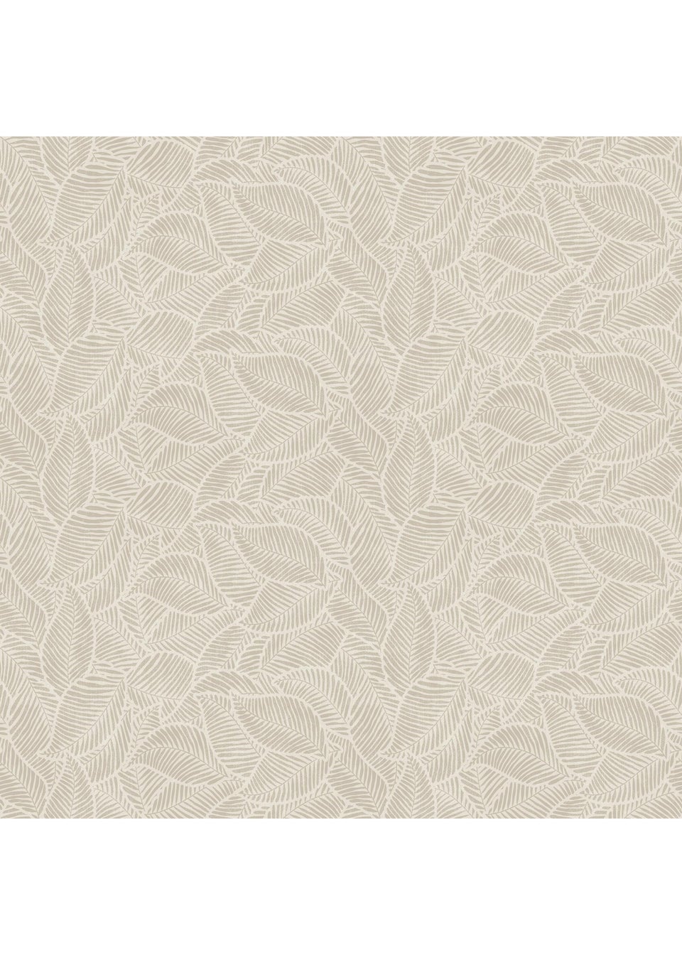 Arthouse Leaf Print Neutral Wallpaper