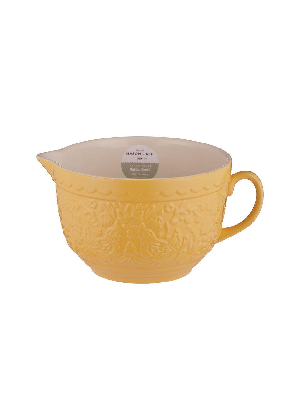 Mason Cash Yellow Home to Roost Batter Bowl
