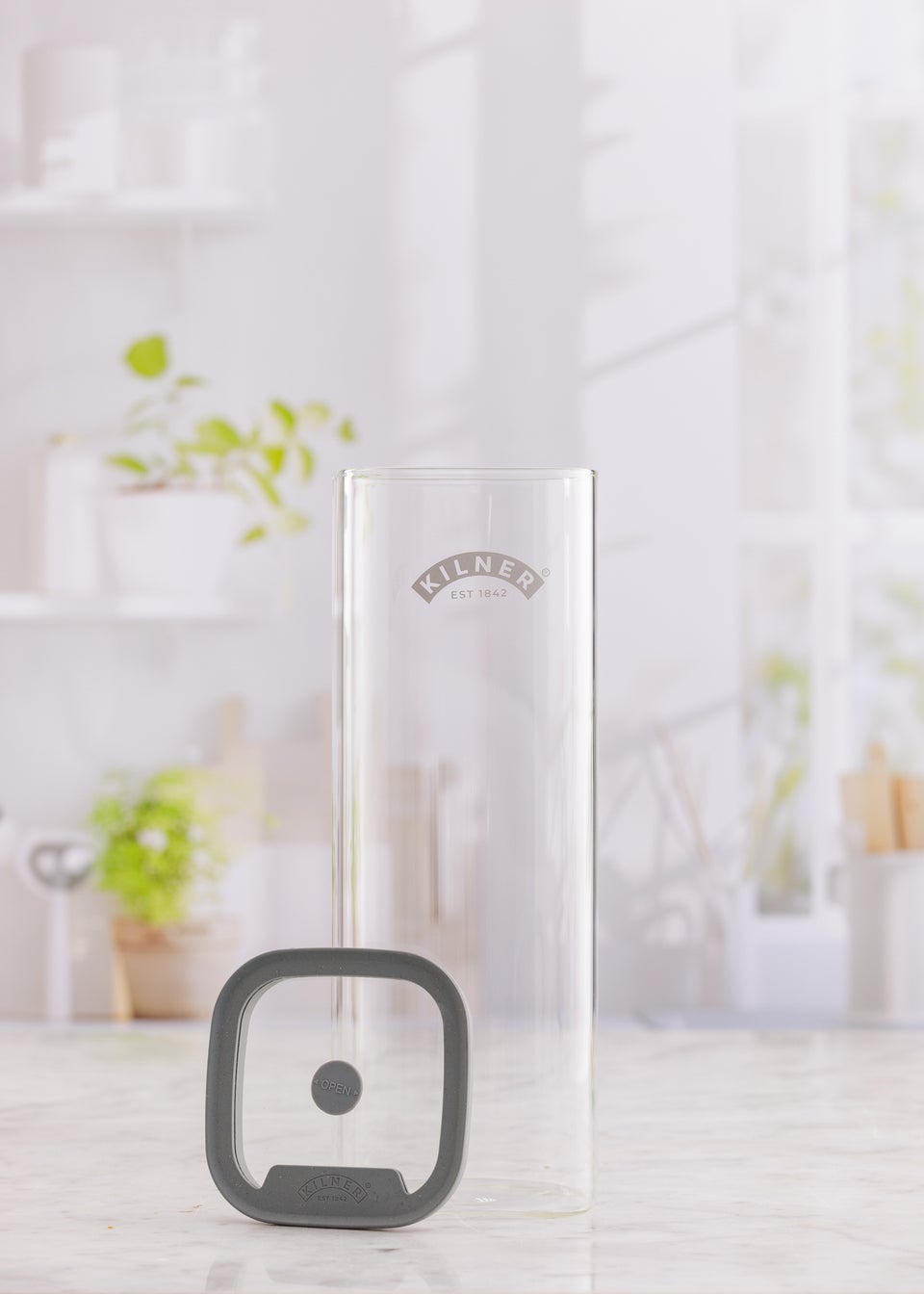 Kilner Fresh Storage Square 2L Jars Set of 2