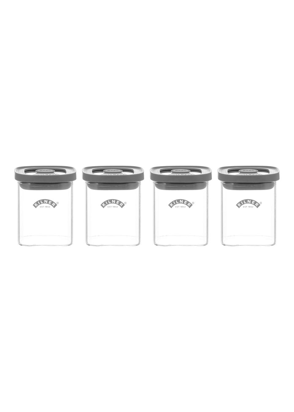 Kilner Fresh Storage 4 Piece Spice Jar Set 0.16L