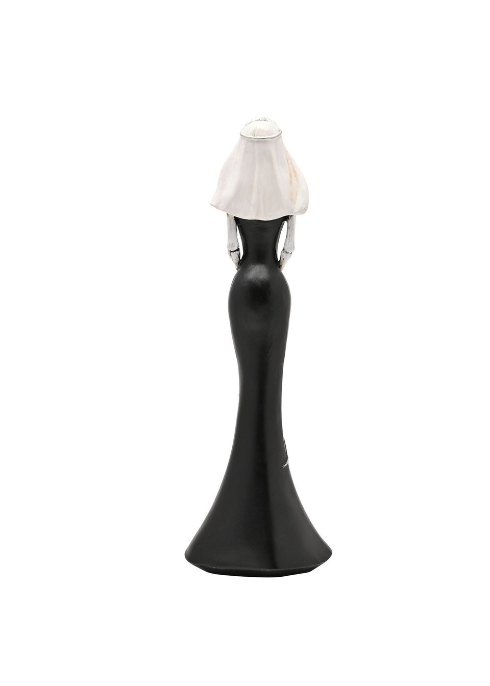 Hocus Pocus Black & White Skeleton Bride Figurine