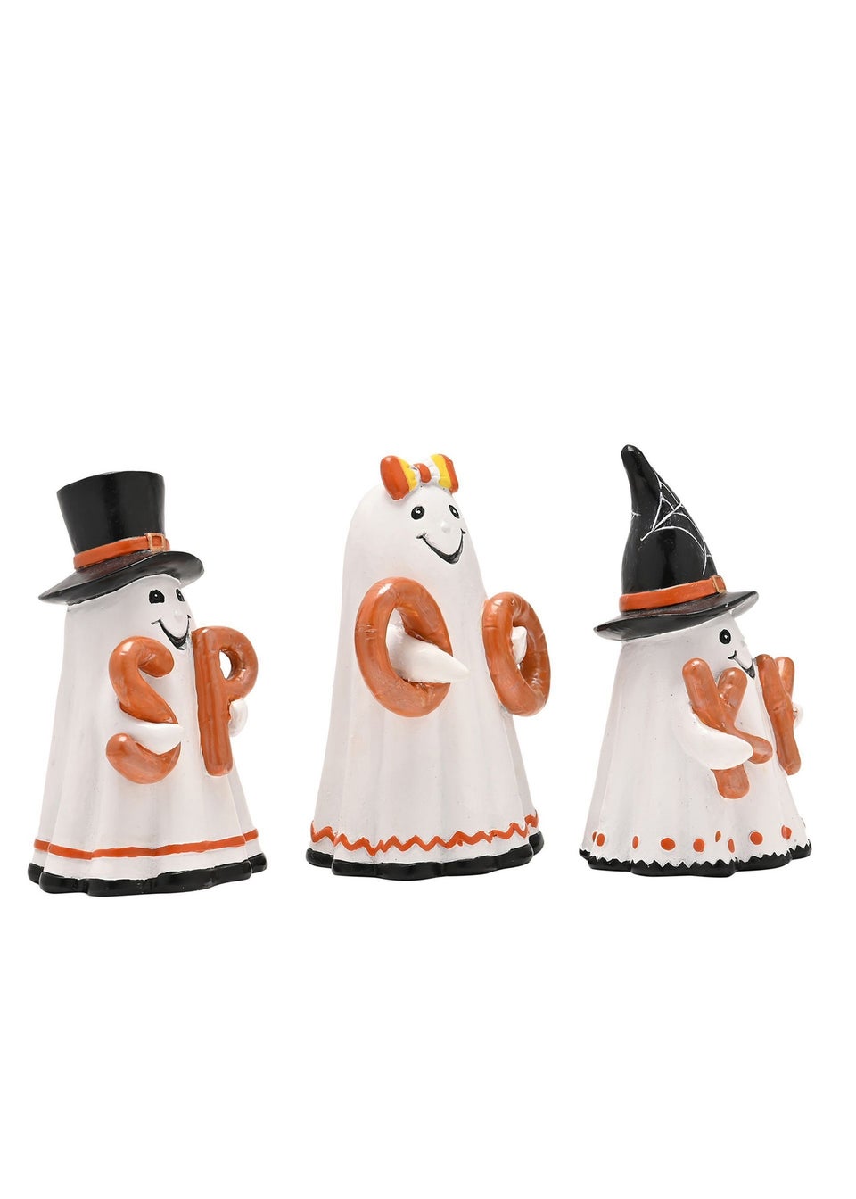 Hocus Pocus White Spooky Ghost Figurines