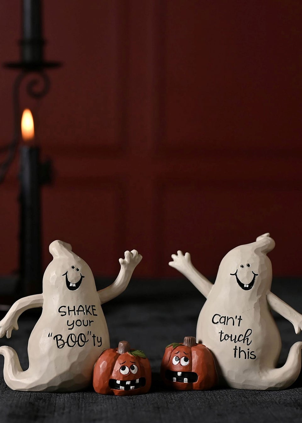 Hocus Pocus White Ghost Ornament "Can't Touch This"