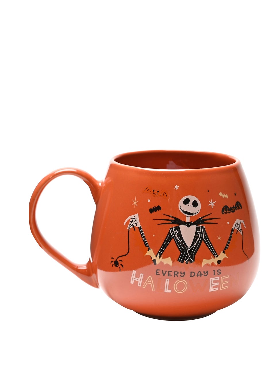 Disney Nightmare Before Christmas Orange Halloween Mug