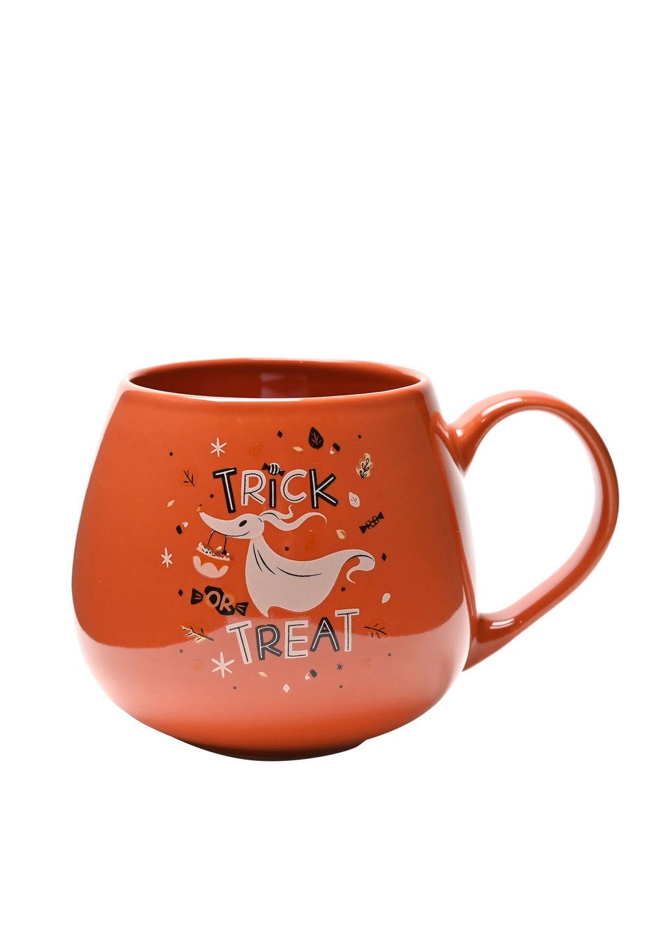 Disney Nightmare Before Christmas Orange Halloween Mug