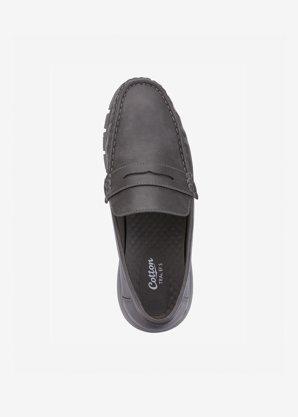 Cotton Traders Grey Lightweight Flexisole Loafers