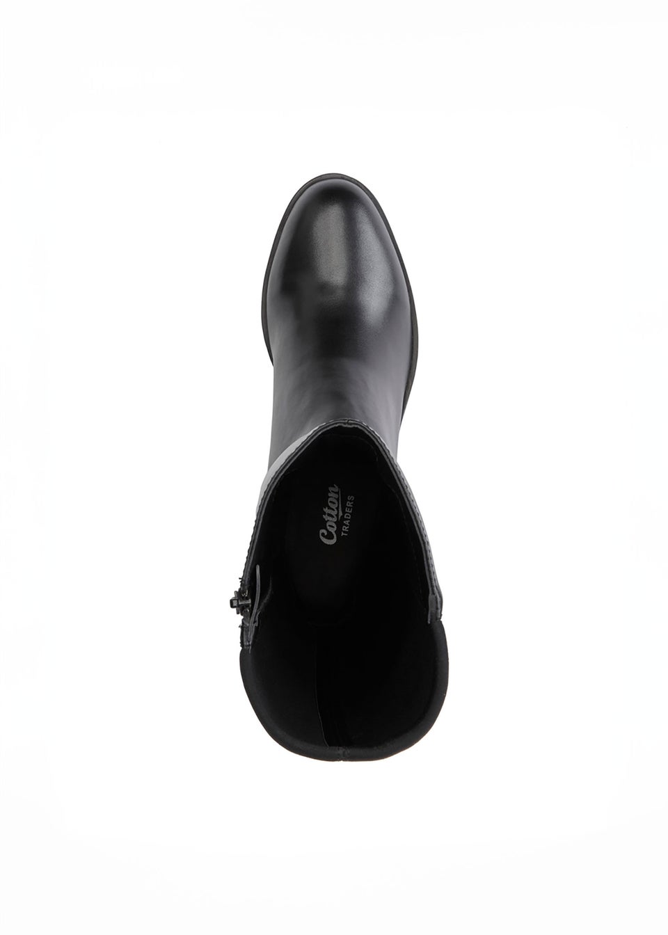 Cotton Traders Black Riding Boots