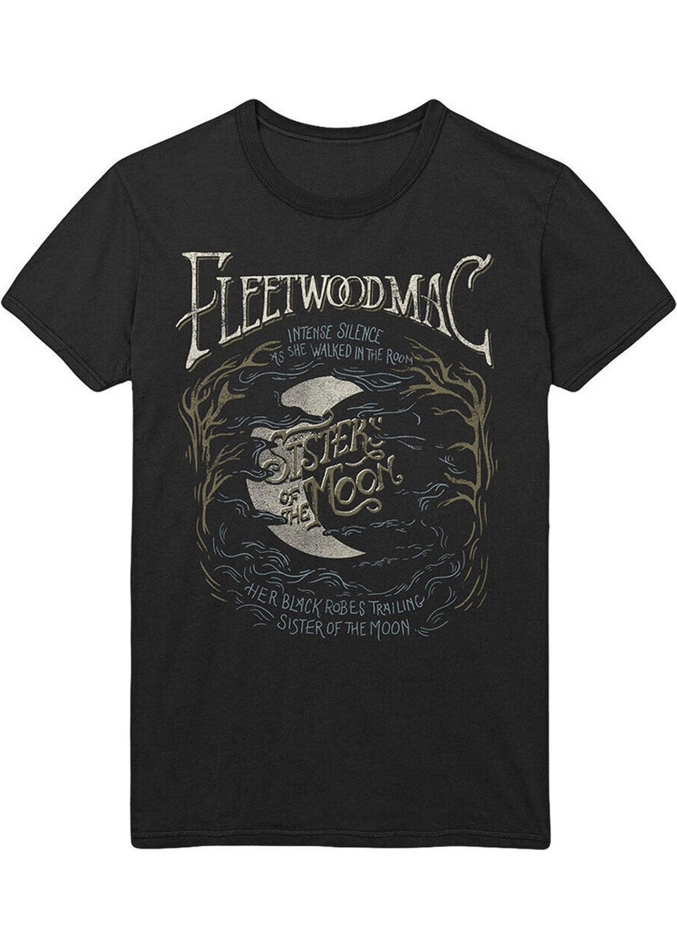 Fleetwood Mac Black Sisters Of The Moon T-Shirt