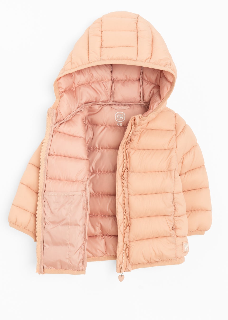 Cool Club Pink Padded Hooded Jacket (3-24 mnths)