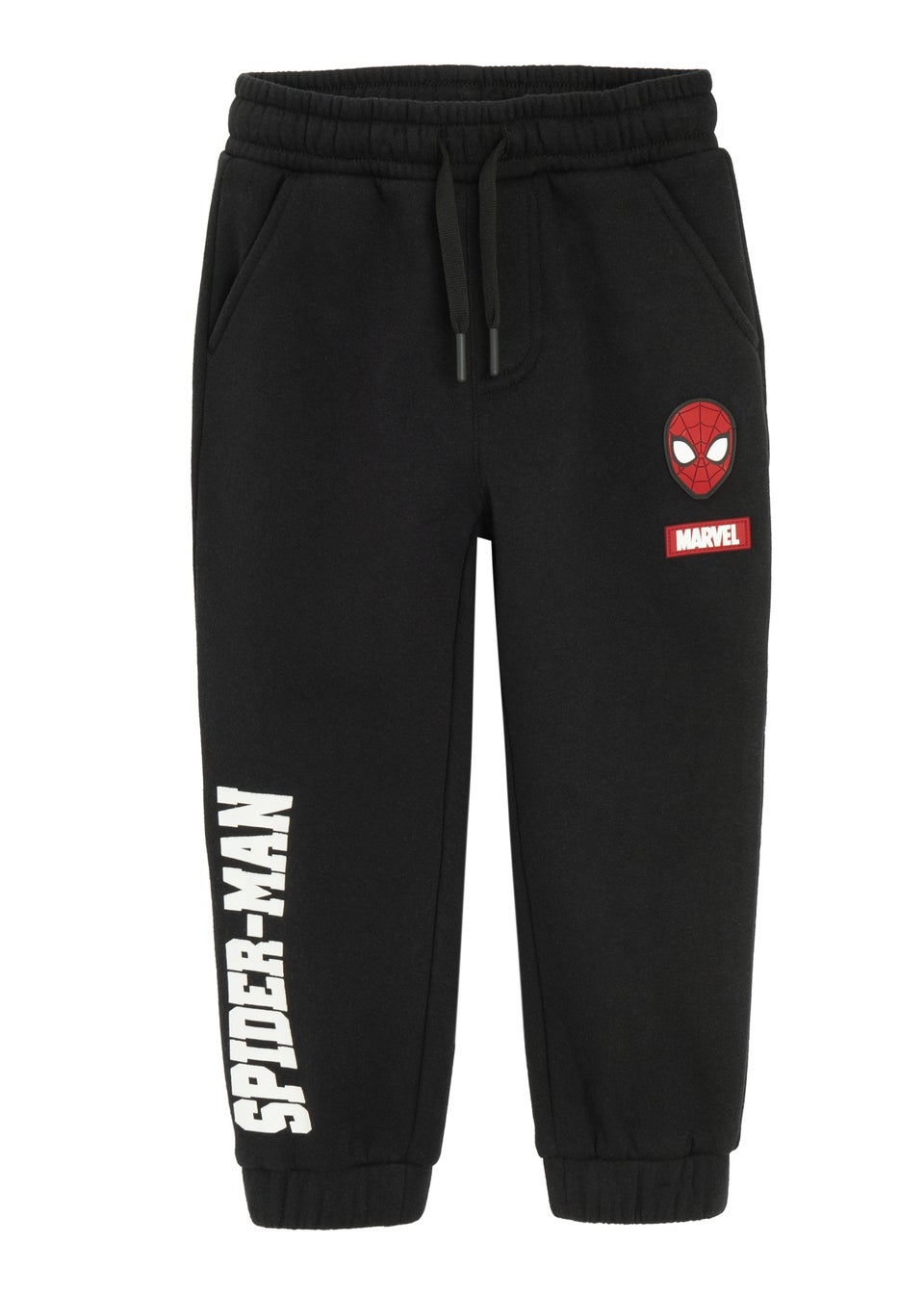Cool Club Black Spider-Man 2-Pack Printed Joggers With Drawstring Waist (2-8 yrs)