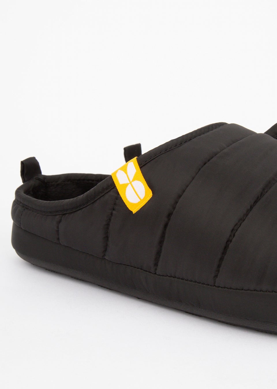 Crosshatch Black Padfoot Slippers