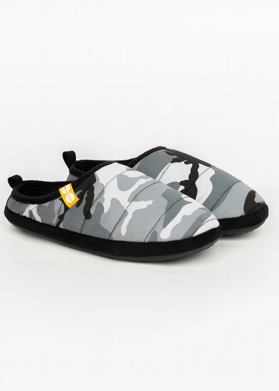 Crosshatch Black Camo Padfoot Slippers