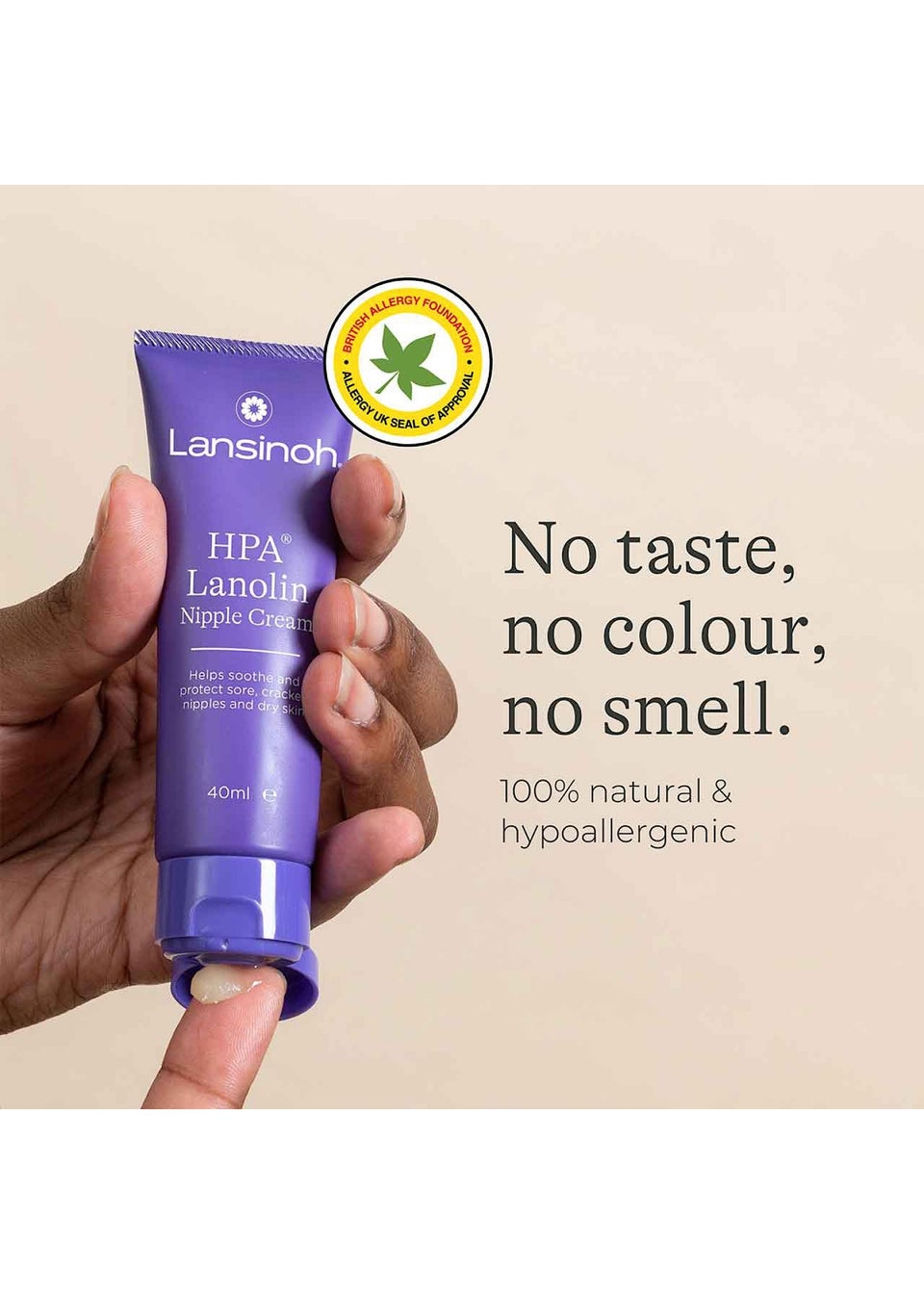 Lansinoh Purple HPA Lanolin Nipple Cream 40ml