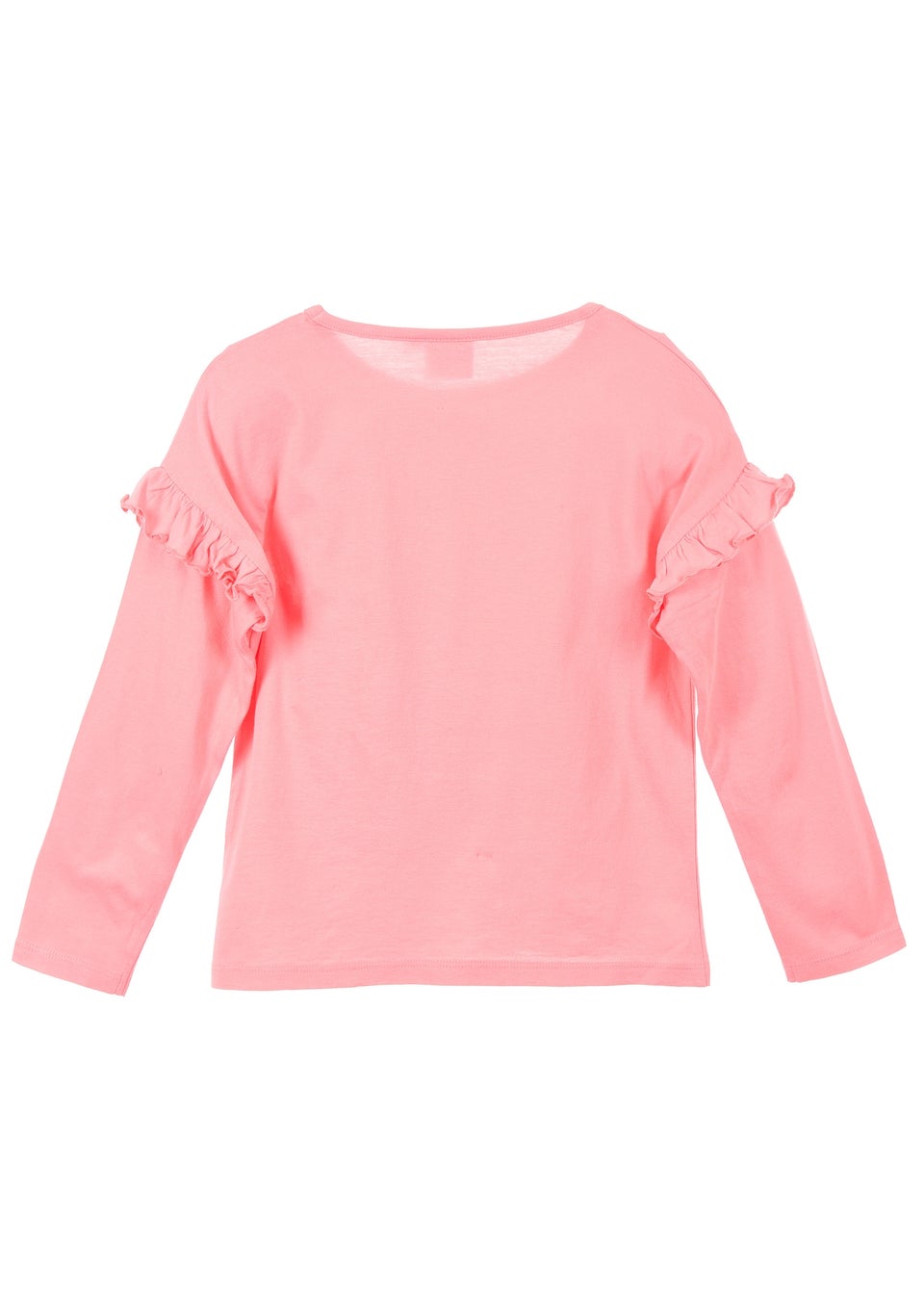 Disney Stitch Frills Kids Pink Long Sleeve Top (3-8 Years)