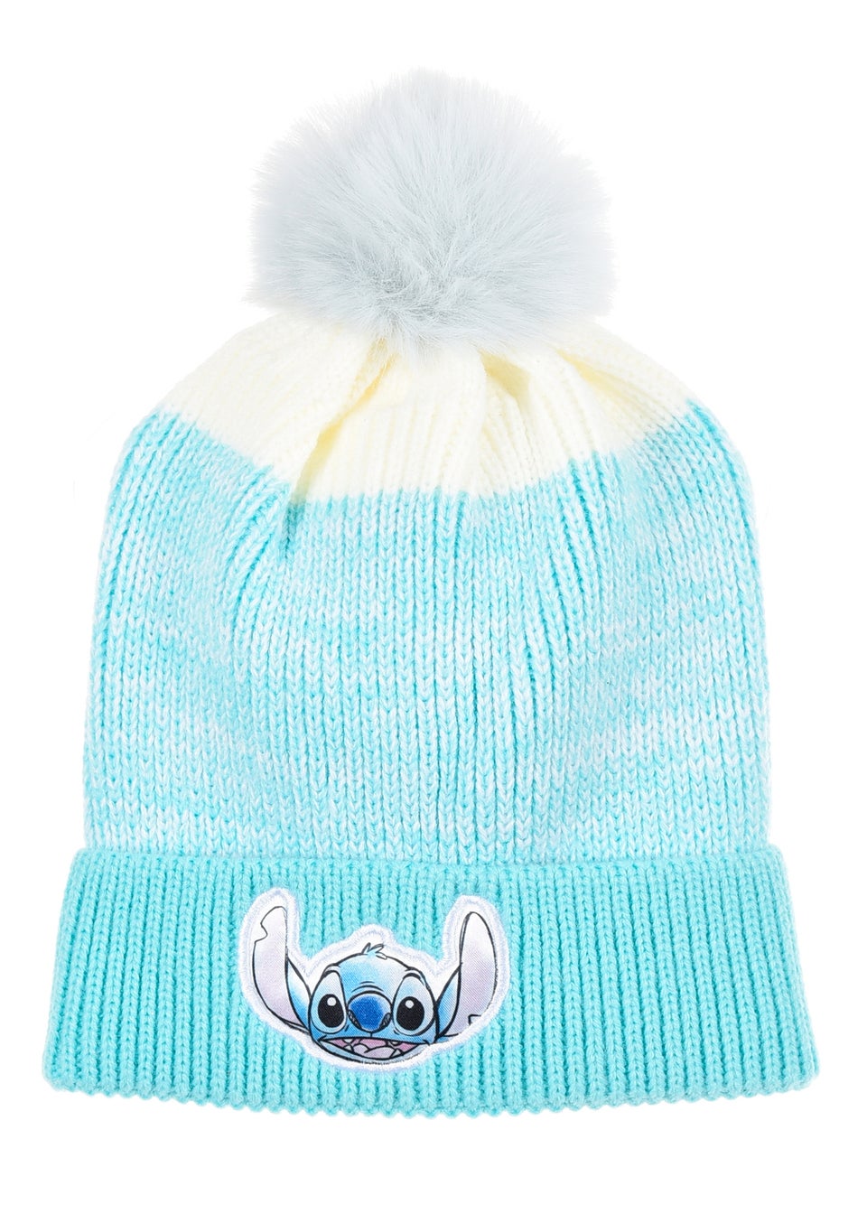 Disney Stitch Emblem Kids Blue Hat & Glove Set