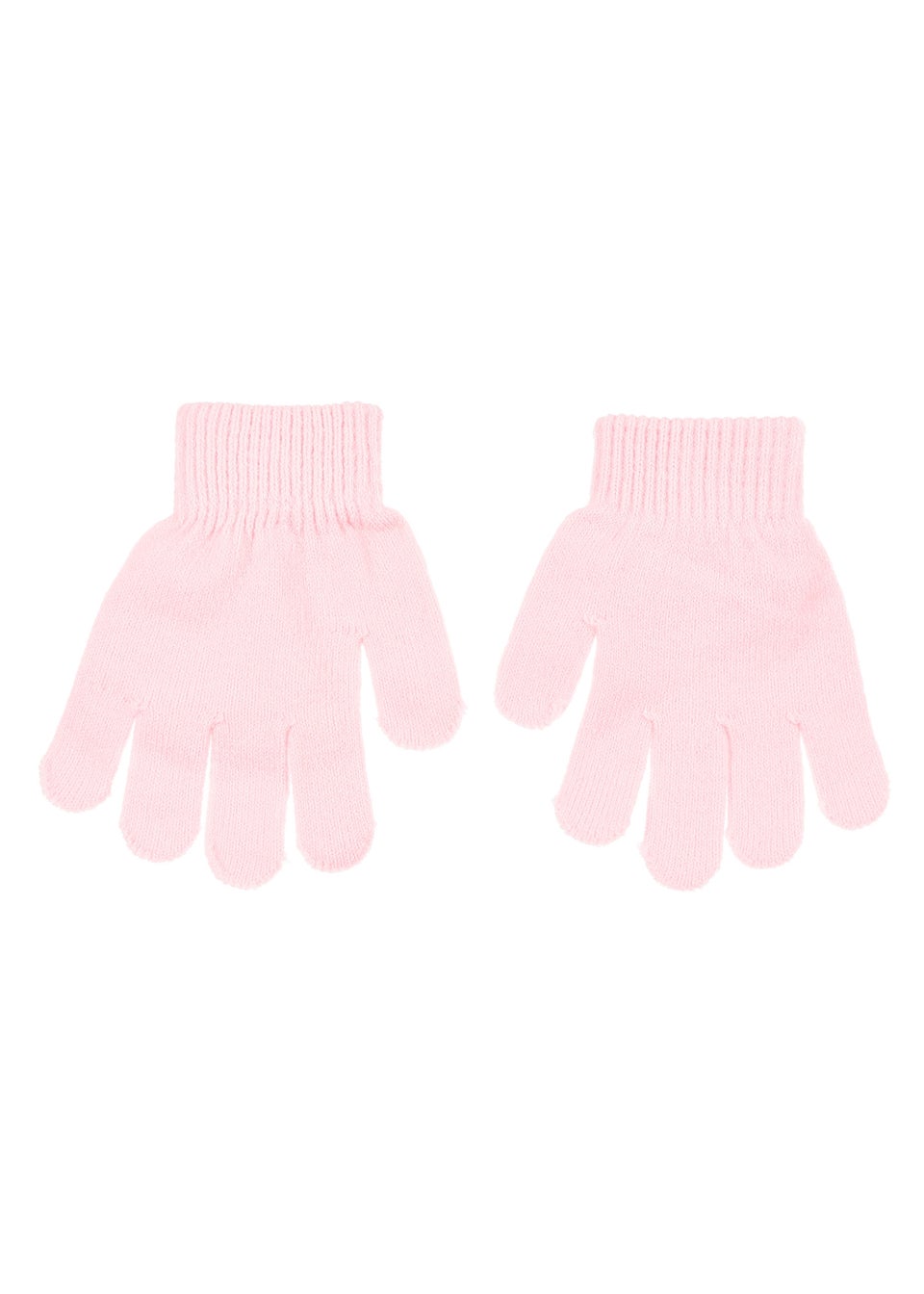 Disney Stitch Emblem Kids Pink Hat & Glove Set