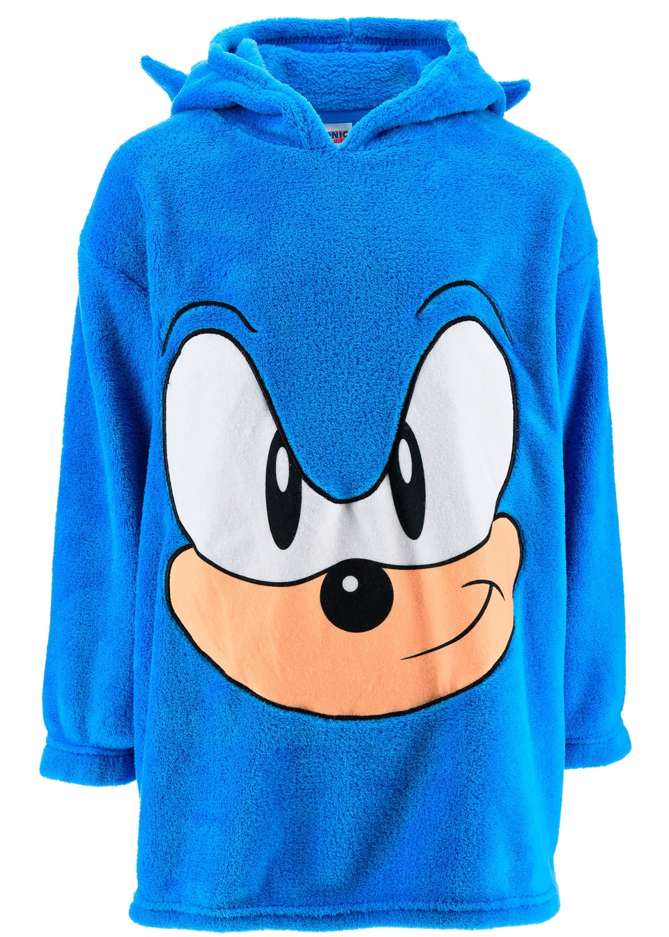 Sonic Blue Face Kids Snoodie (3-8 Years)