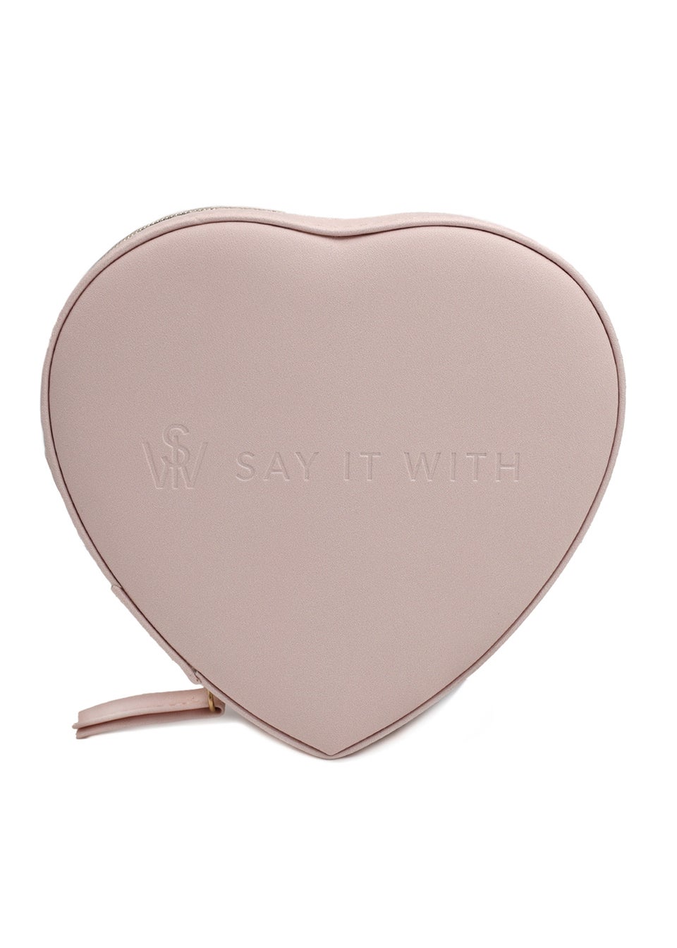Say It With  Pink Heart Jewellery Box