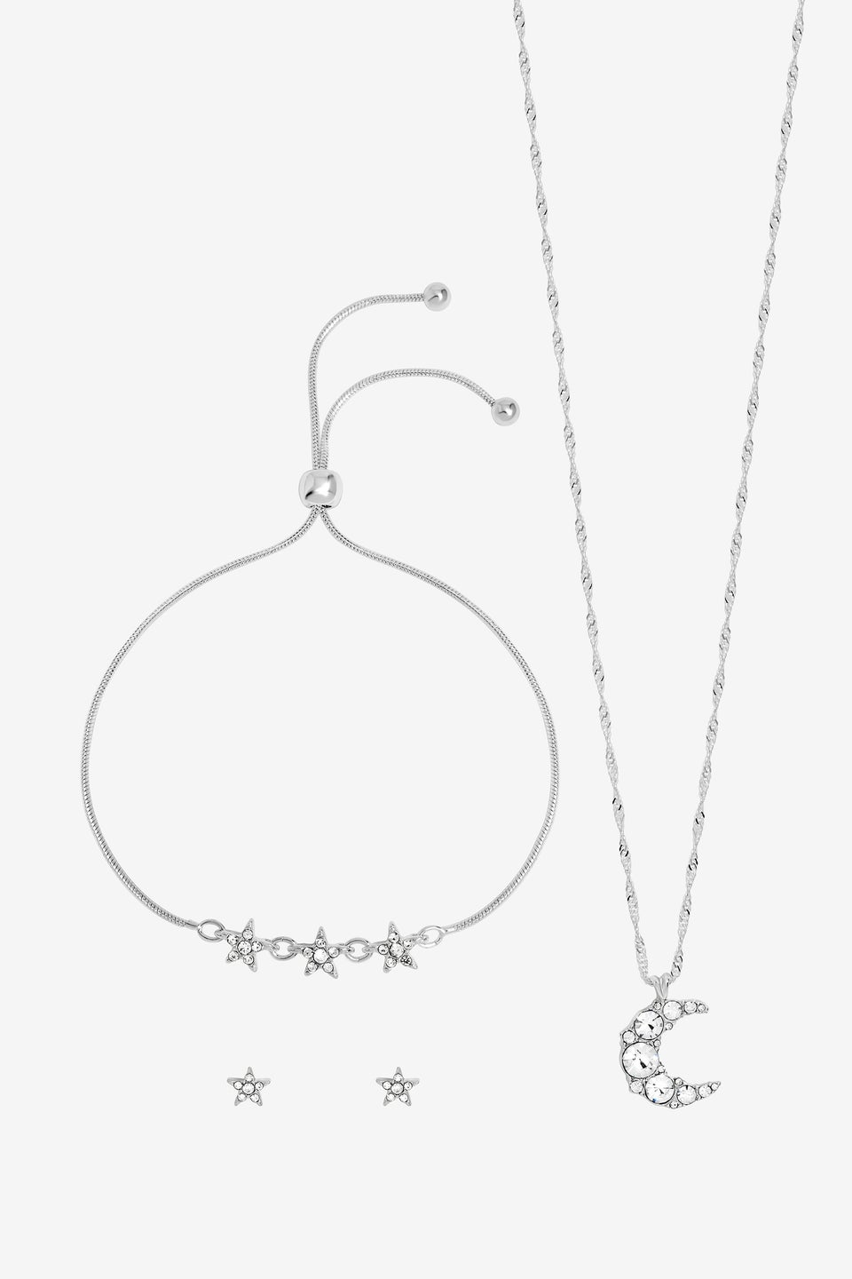 Jon Richard Silver Plated Celestial Trio Set Gift Box