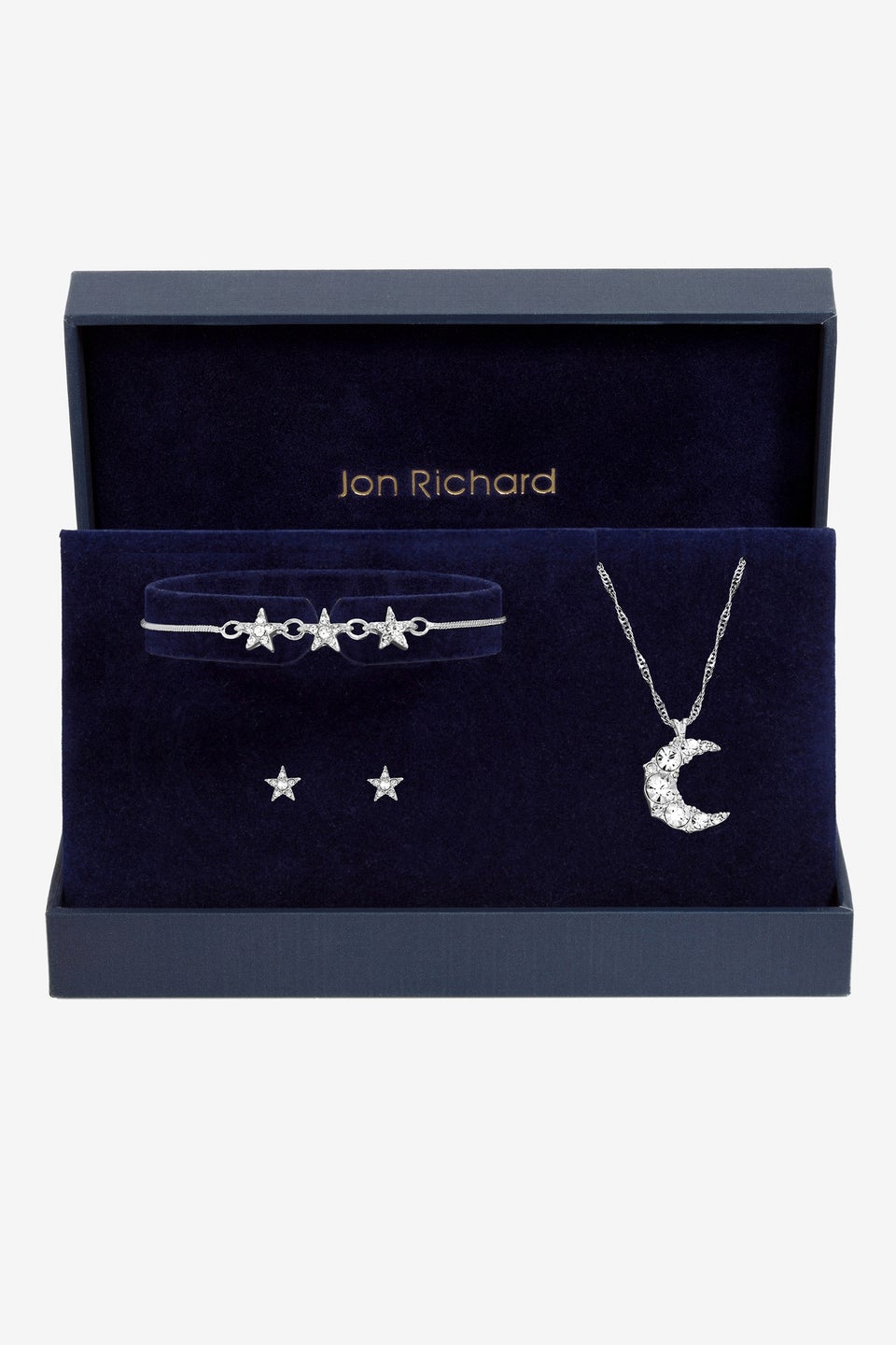 Jon Richard Silver Plated Celestial Trio Set Gift Box