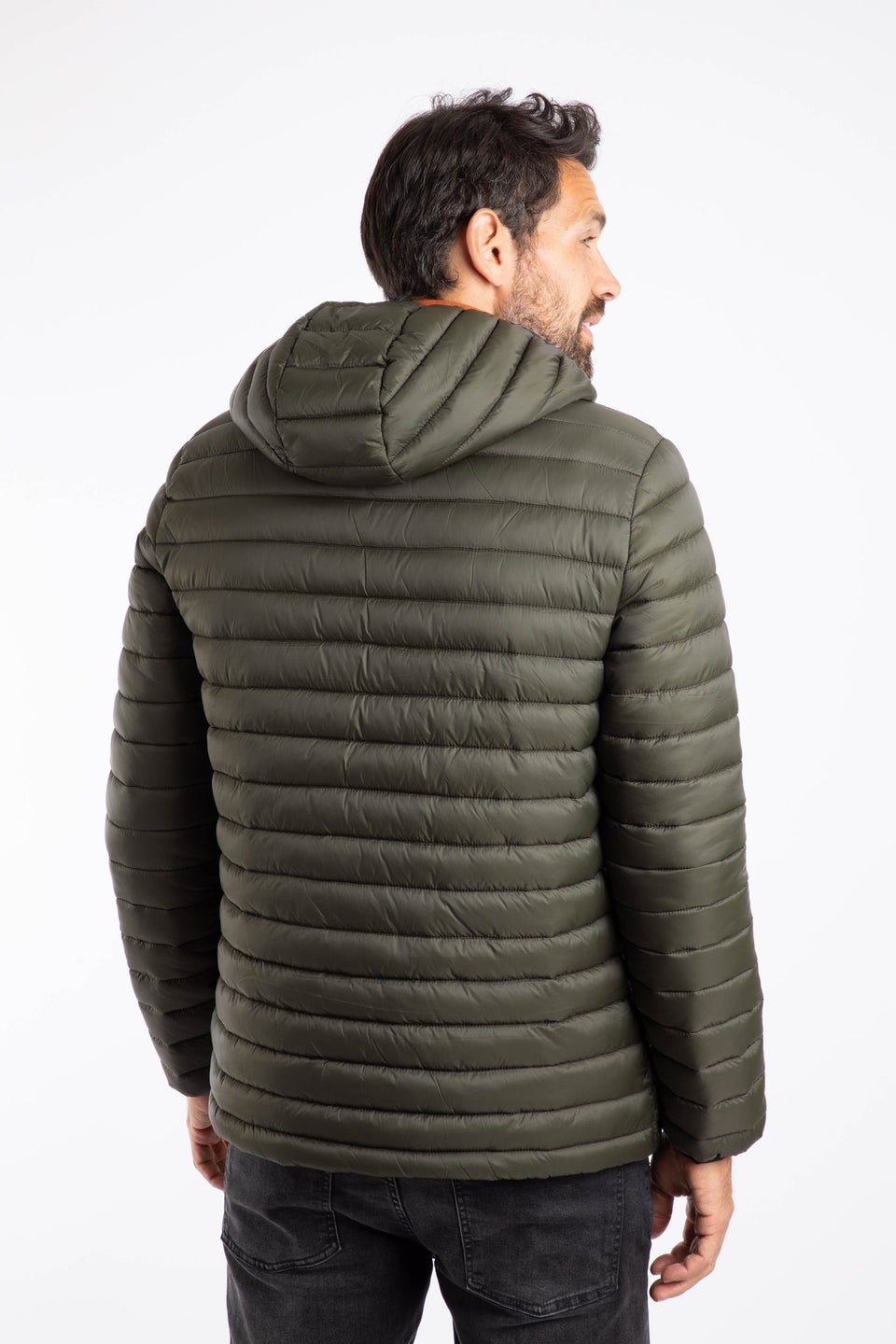 Weird Fish Anthracite Flete Lightweight Showerproof Padded Jacket