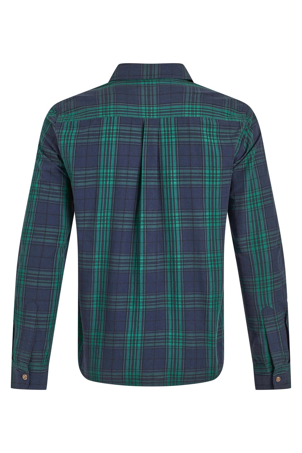 Weird Fish Green Ivy Lando Long Sleeve Check Shirt