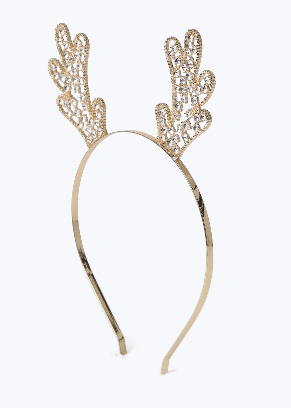 Muse Gold Christmas Antlers Headband