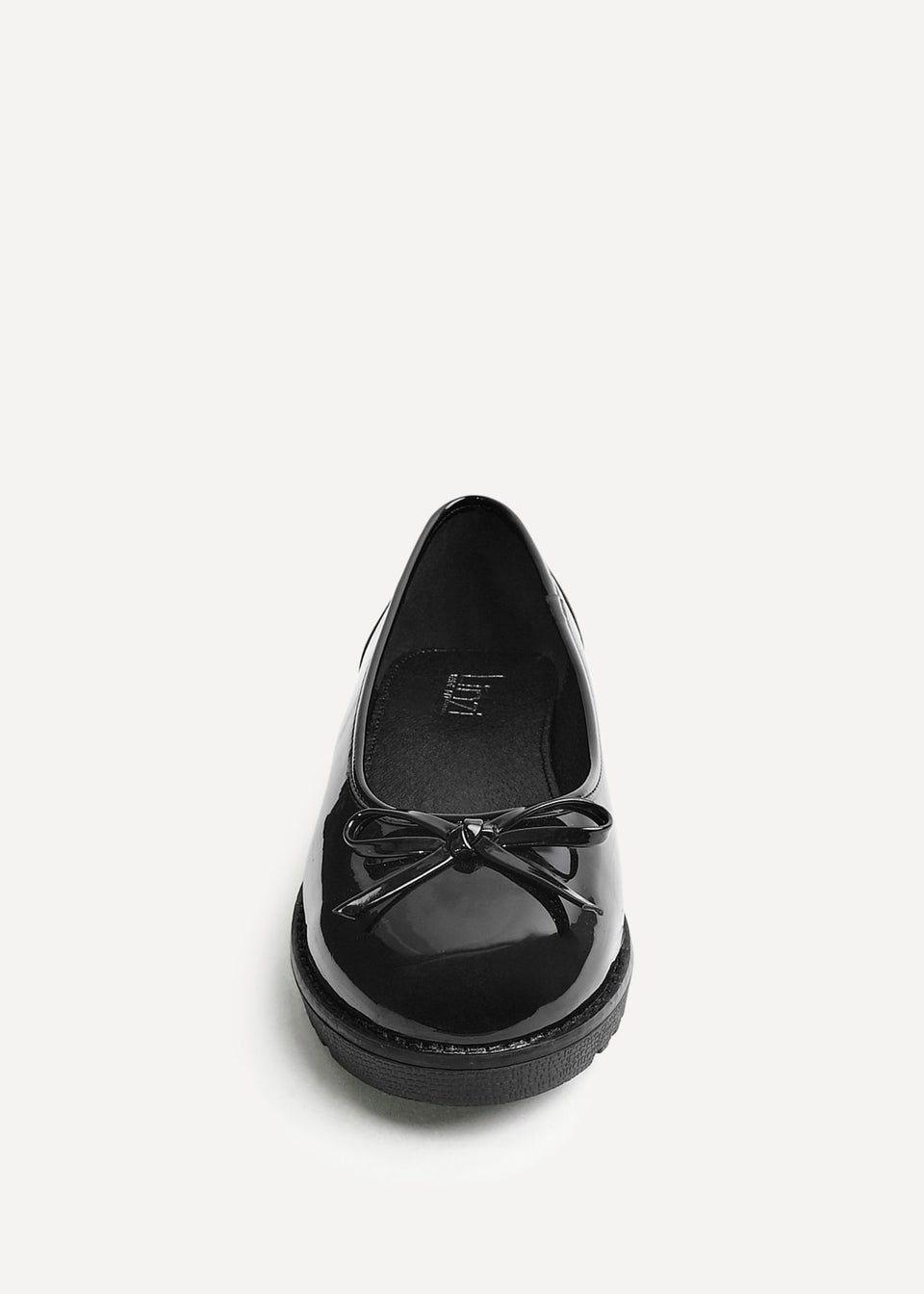 Linzi Wendi Wide Fit Black Patent Pump