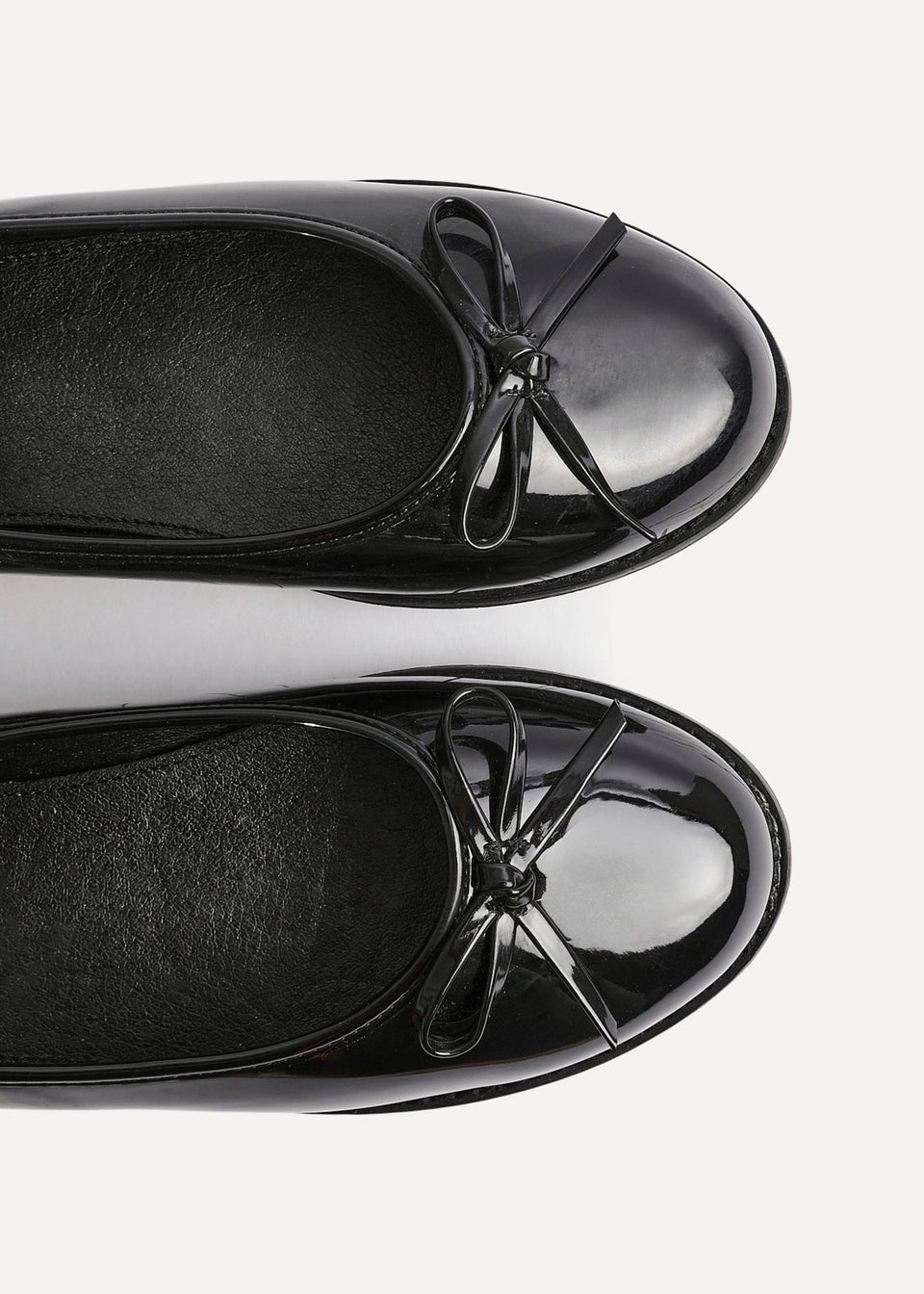 Linzi Wendi Wide Fit Black Patent Pump