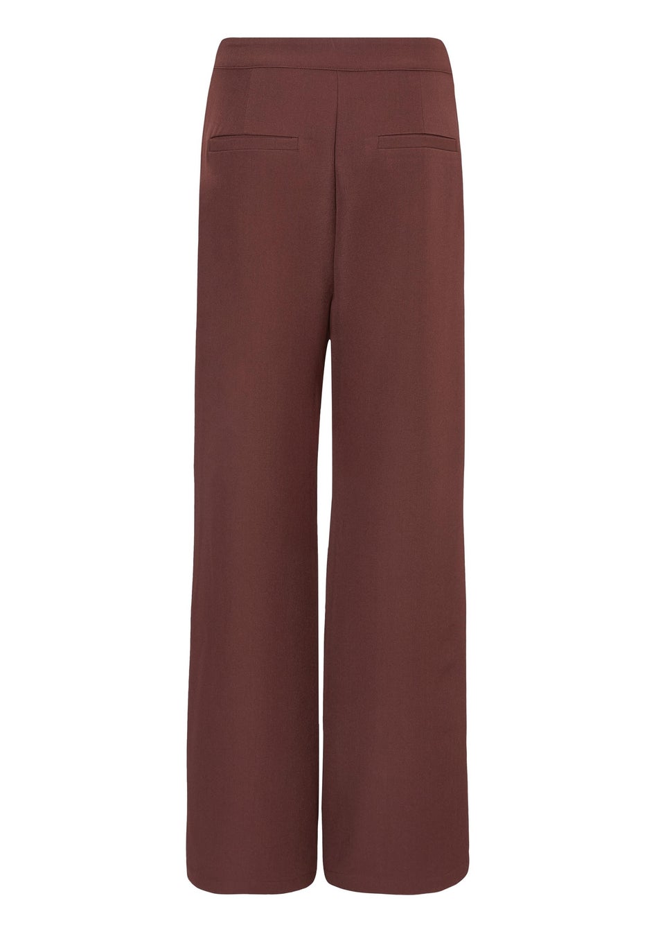 Quiz Brown Tapered Trousers