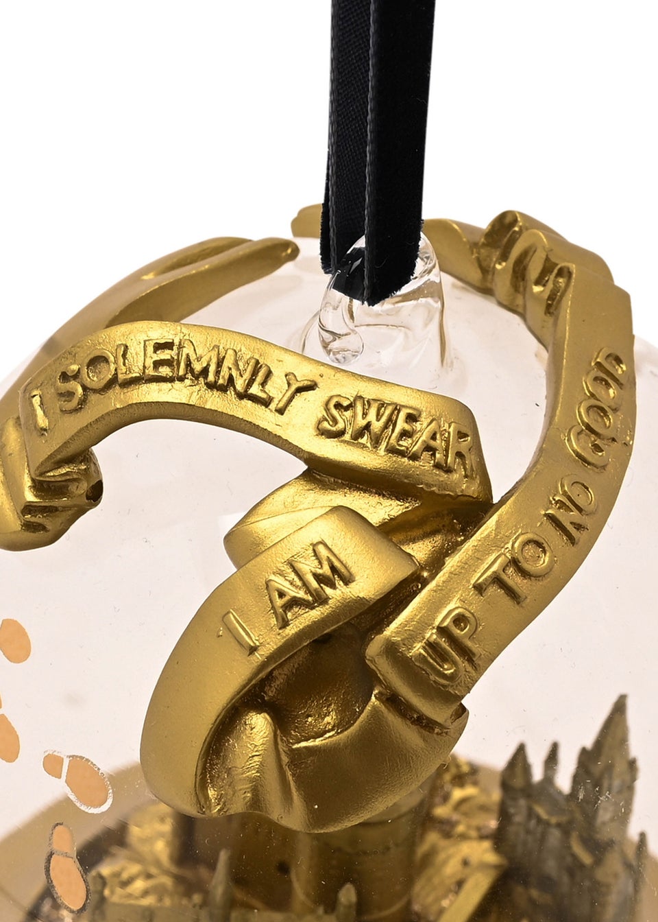 Harry Potter Warner Bros Alumni Gold LED Collectable Bauble Hogwarts